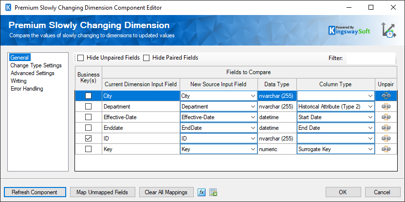 SSIS Premium Slowly Changing Dimension